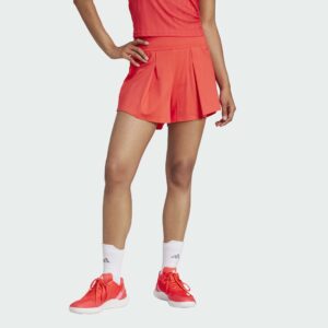 adidas Match Short 2025 Women's Tennis Apparel Semi Lucid Red, Size Small