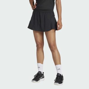 adidas Match Skirt 2025 Women's Tennis Apparel Black, Size Large