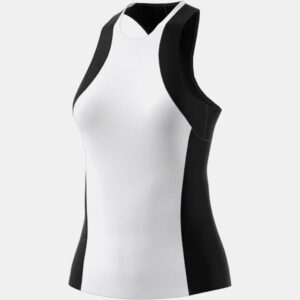 adidas Premium Tank 2024 Women's Tennis Apparel White/Black, Size XS